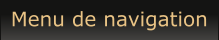 Menu de navigation